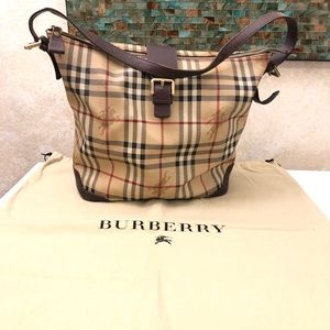Burberry Haymarket Check Bag